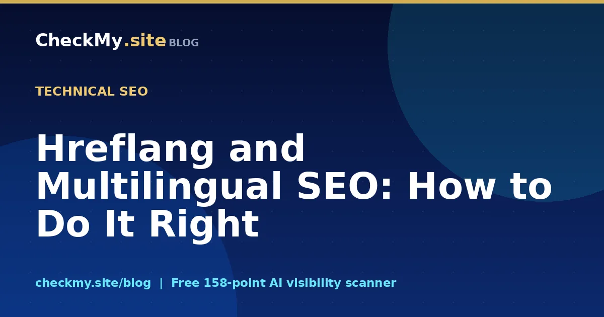 Hreflang and Multilingual SEO: How to Do It Right